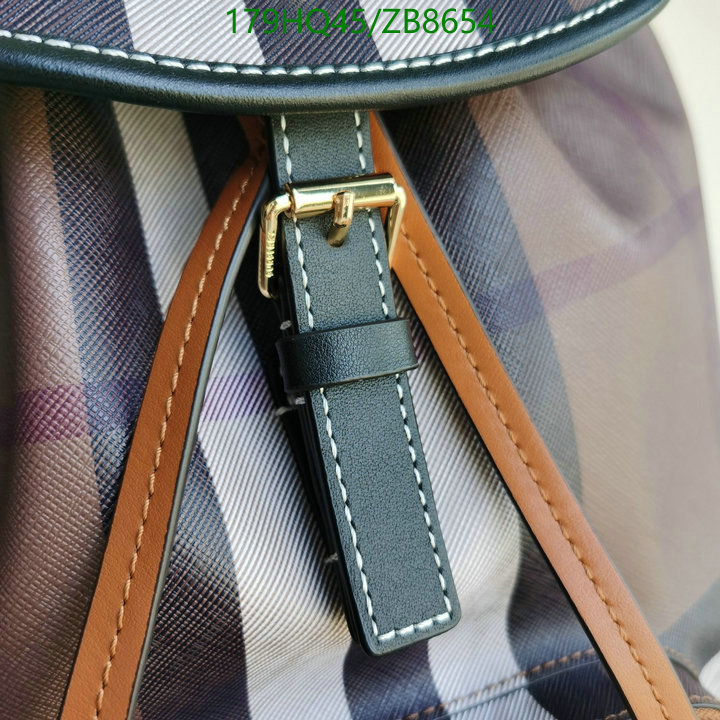 Burberry Bag-(Mirror)-Backpack-,Code: ZB8654,$: 179USD