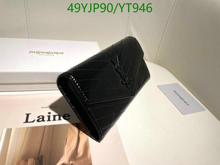 YSL Bag-(4A)-Wallet-,Code: YT946,$: 49USD