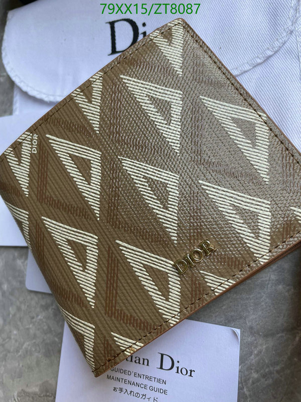 Dior Bags -(Mirror)-Wallet-,Code: ZT8087,$: 79USD