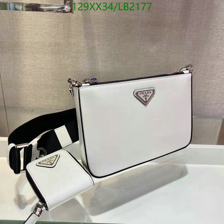 Prada Bag-(Mirror)-Diagonal-,Code: LB2177,$: 129USD