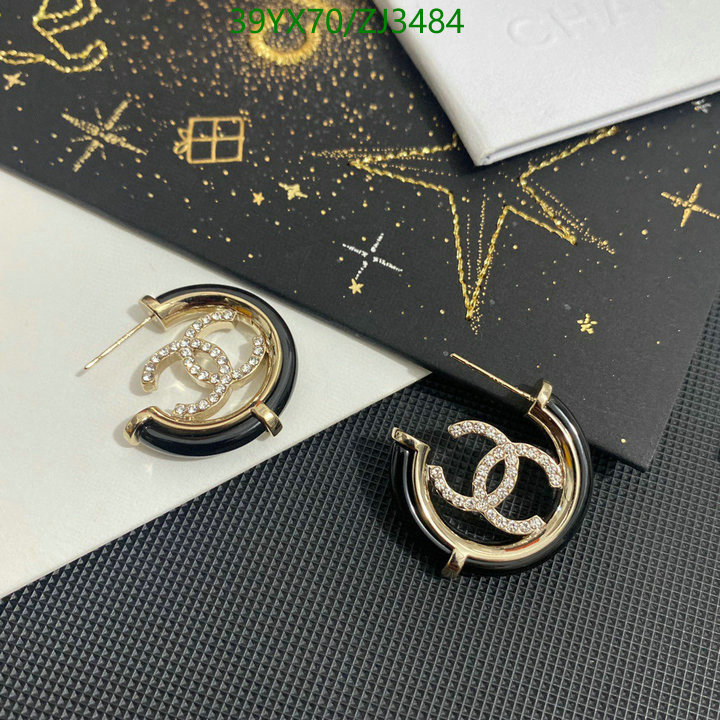 Jewelry-Chanel,Code: ZJ3484,$: 39USD