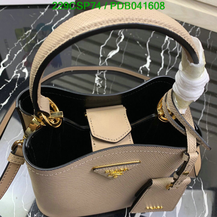 Prada Bag-(Mirror)-Diagonal-,Code: PDB041608,$: 229USD