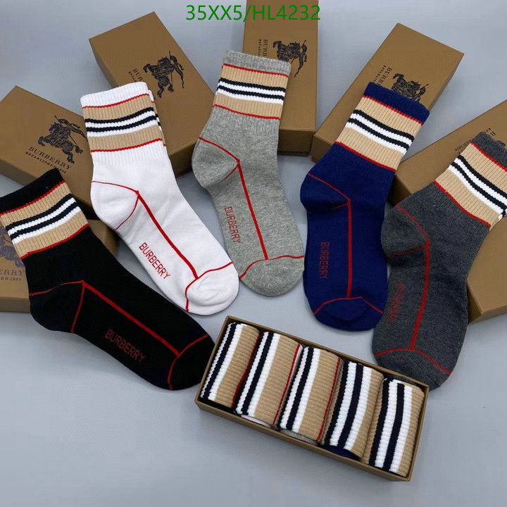 Sock-Burberry, Code: HL4232,$: 35USD