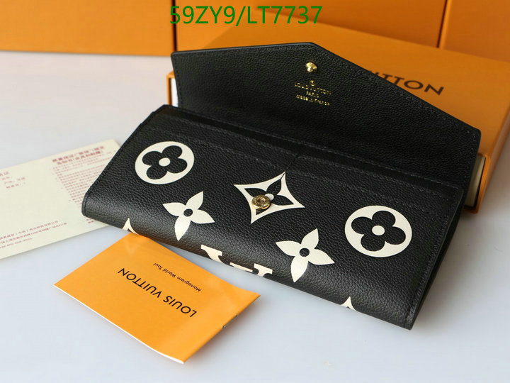 LV Bags-(4A)-Wallet-,Code: LT7737,$: 59USD