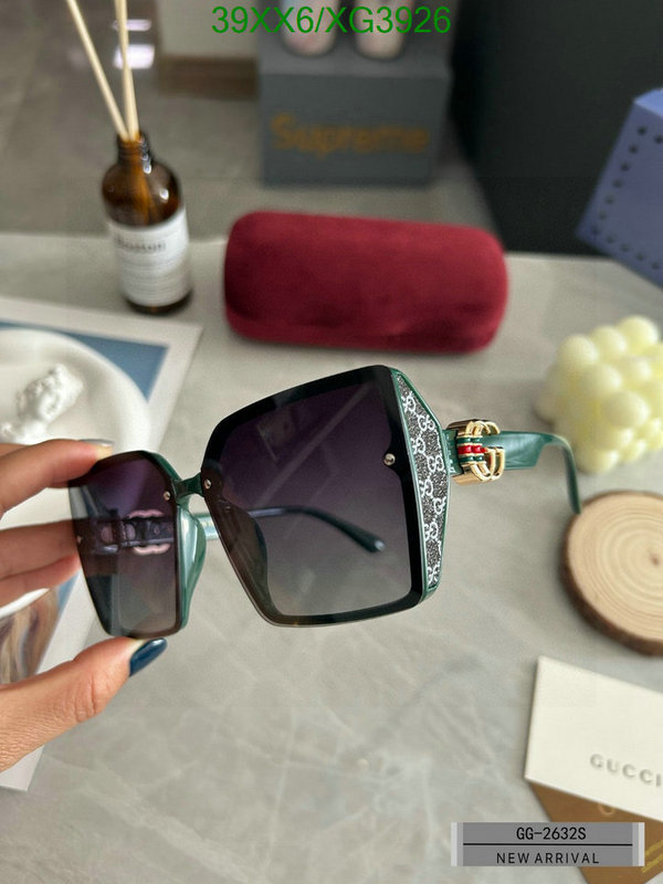 Glasses-Gucci, Code: XG3926,$: 39USD