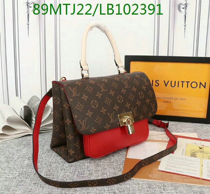 LV Bags-(4A)-Handbag Collection-,Code: LB102391,$:89USD