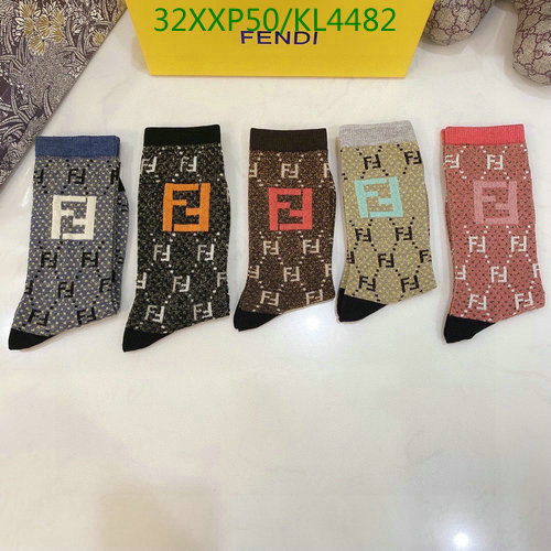 Sock-Fendi, Code: KL4482,$: 32USD