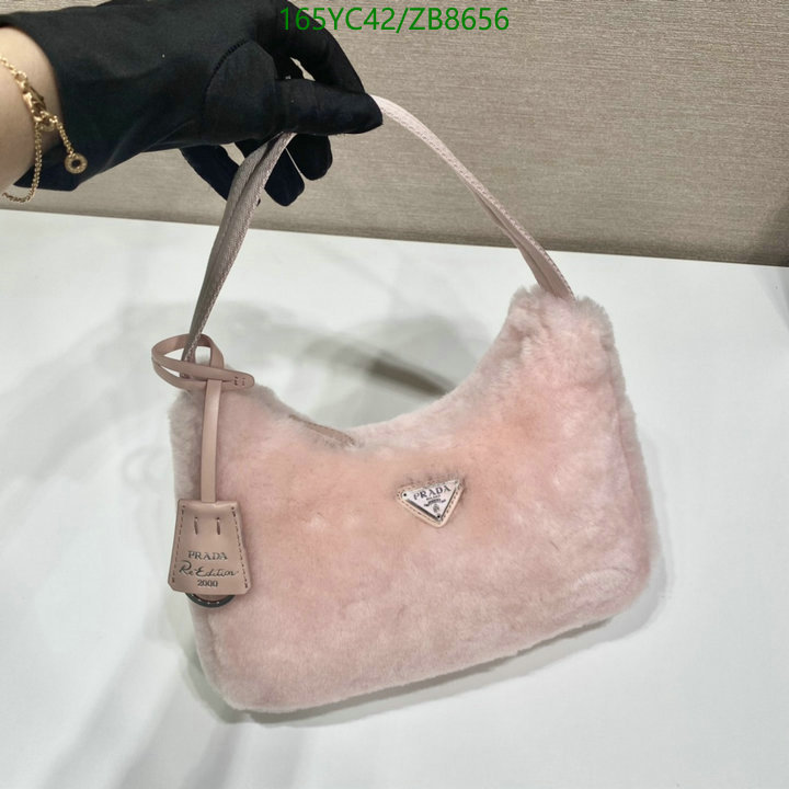 Prada Bag-(Mirror)-Re-Edition 2000,Code: ZB8656,$: 165USD