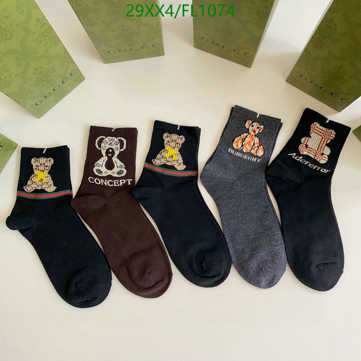 Sock-Gucci, Code: FL1074,$: 29USD