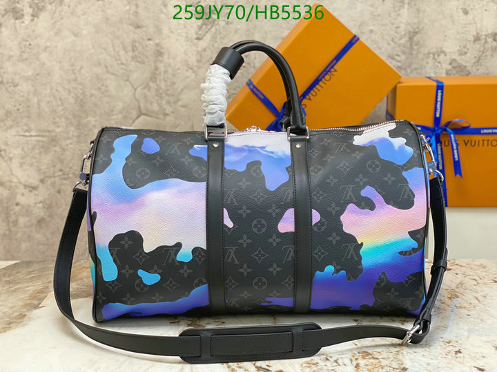 LV Bags-(Mirror)-Keepall BandouliRe 45-50-,Code: HB5536,$: 259USD