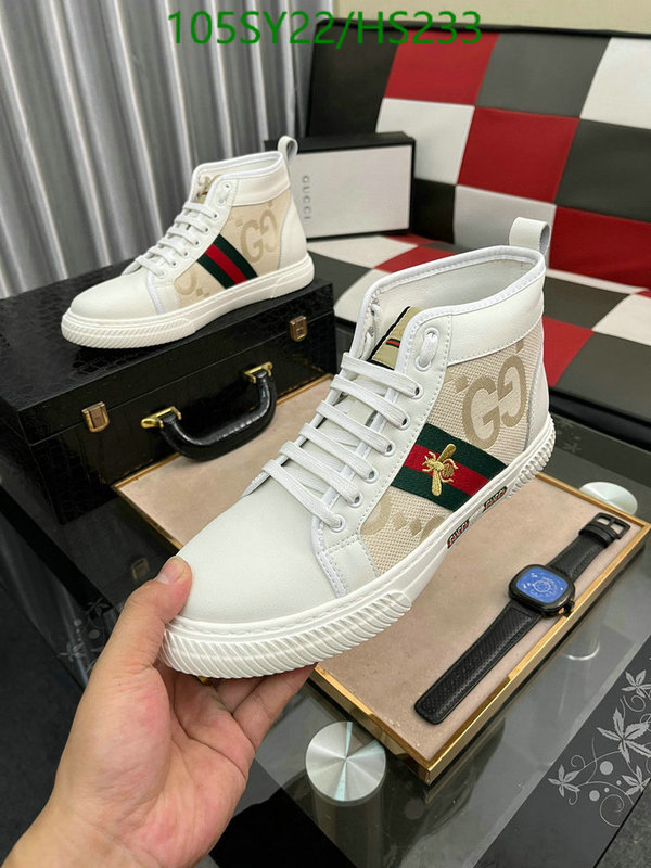 Men shoes-Gucci, Code: HS233,$: 105USD