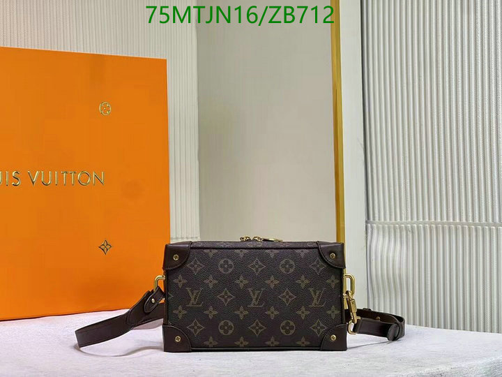 LV Bags-(4A)-Petite Malle-,Code: ZB712,$: 75USD