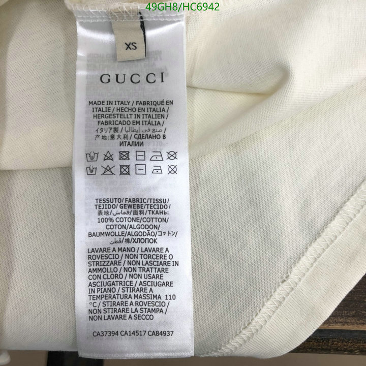 Clothing-Gucci, Code: HC6942,$: 49USD