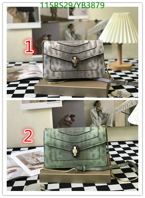 Bvlgari Bag-(4A)-Serpenti Forever,Code: YB3879,$: 115USD