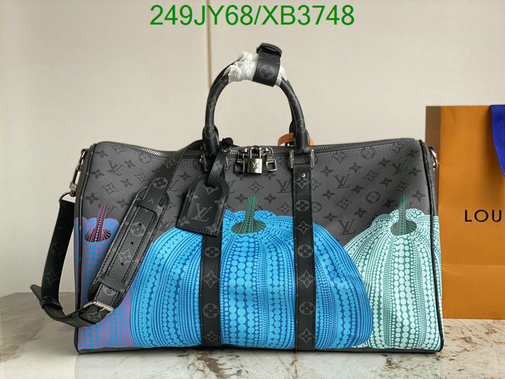 LV Bags-(Mirror)-Keepall BandouliRe 45-50-,Code: XB3748,$: 249USD