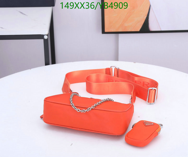 Prada Bag-(Mirror)-Re-Edition 2005,Code: YB4909,$: 149USD