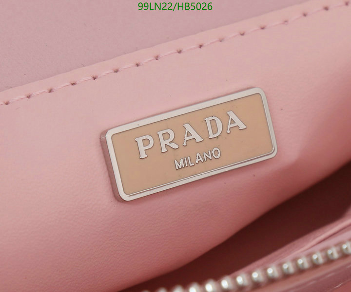 Prada Bag-(4A)-Handbag-,Code: HB5026,$: 99USD