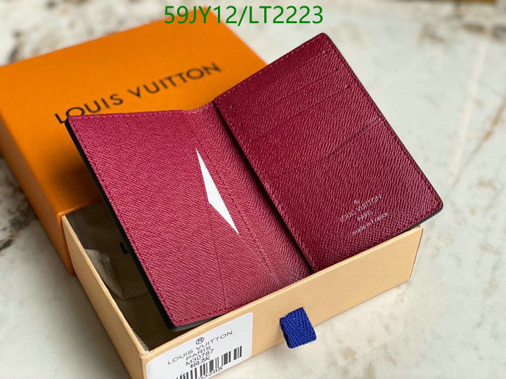 LV Bags-(Mirror)-Wallet-,Code: LT2223,$: 59USD