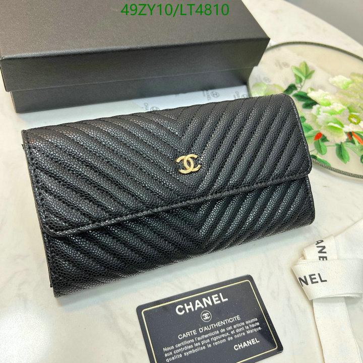 Chanel Bags ( 4A )-Wallet-,Code: LT4810,$: 49USD