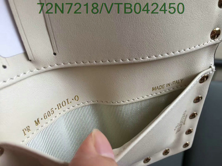 Valentino Bag-(Mirror)-Wallet-,Code: VTB042450,$:72USD