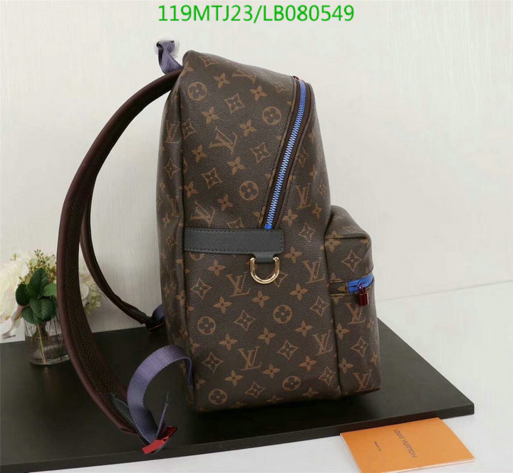 LV Bags-(4A)-Backpack-,Code: LB080549,$: 119USD