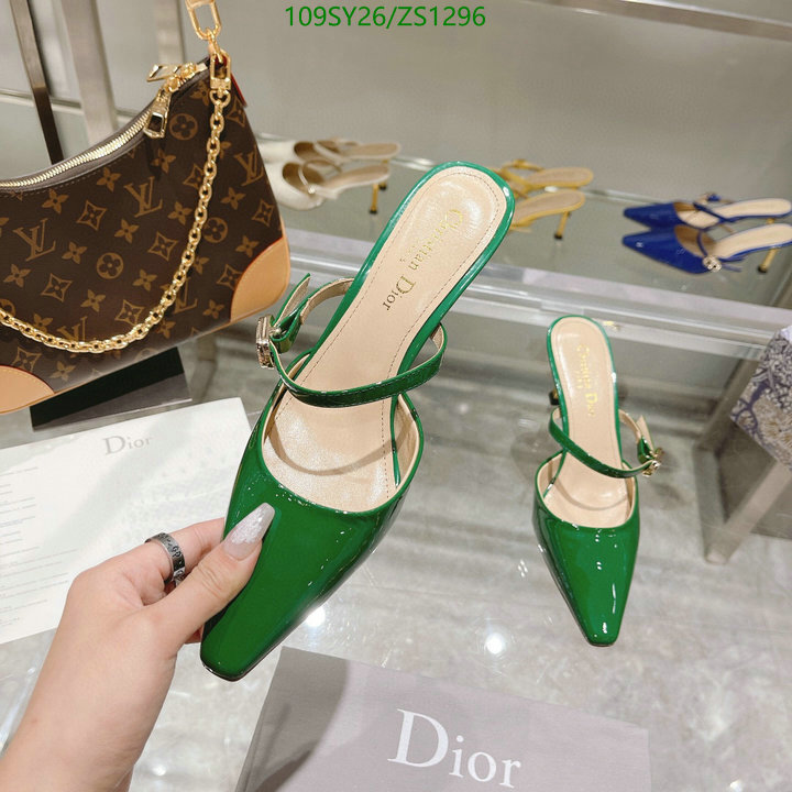 Women Shoes-Dior,Code: ZS1296,$: 109USD