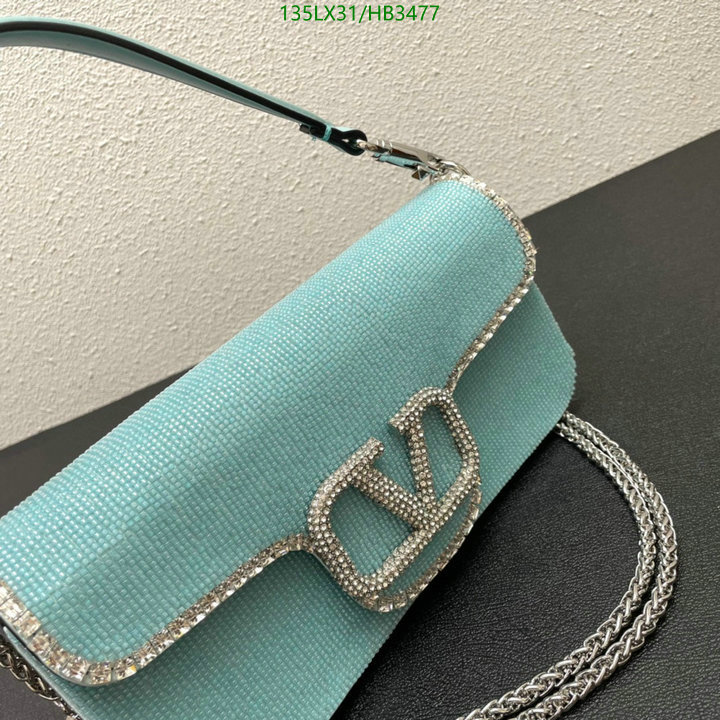 Valentino Bag-(4A)-LOC-V Logo ,Code: HB3477,$: 135USD