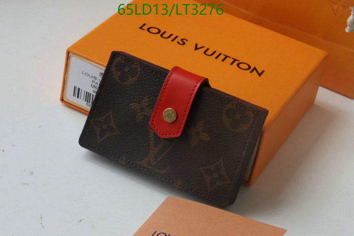 LV Bags-(Mirror)-Wallet-,Code: LT3276,$: 65USD