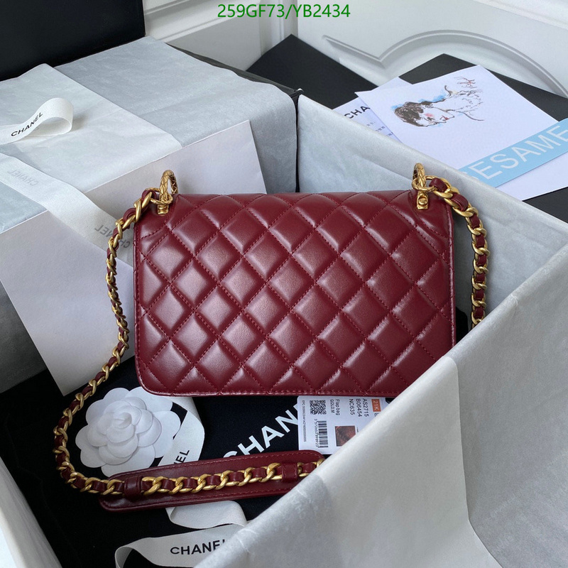 Chanel Bags -(Mirror)-Diagonal-,Code: YB2434,$: 259USD