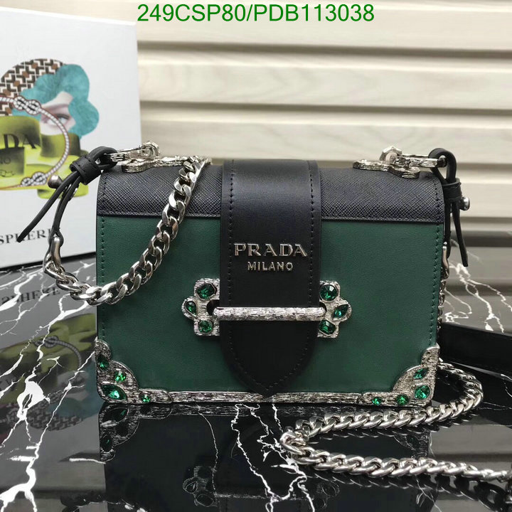 Prada Bag-(Mirror)-Diagonal-,Code: PDB113038,$: 249USD