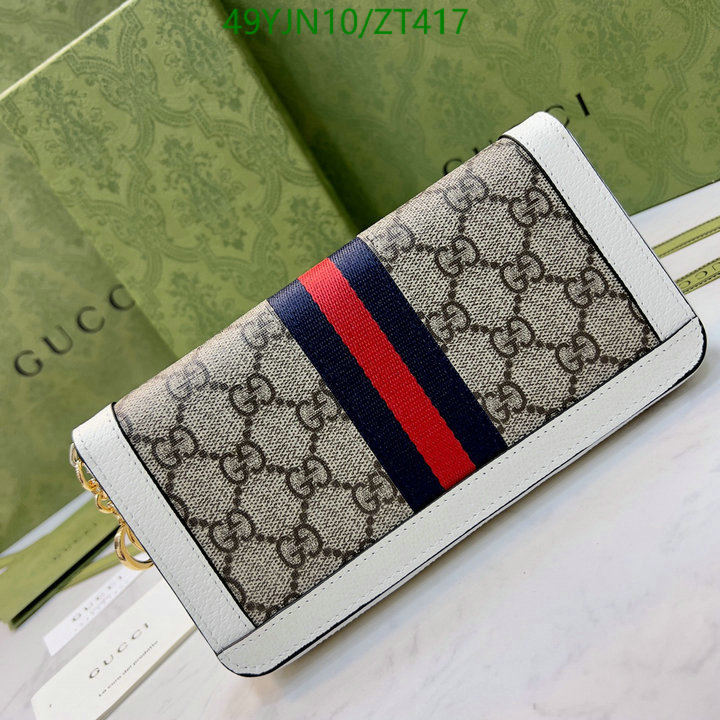 Gucci Bag-(4A)-Wallet-,Code: ZT417,$: 49USD