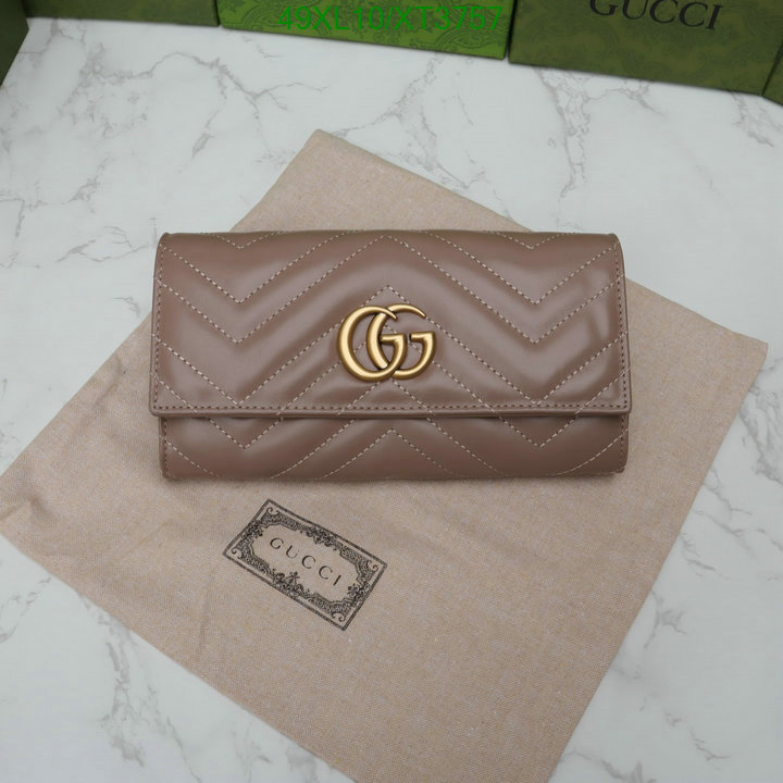 Gucci Bag-(4A)-Wallet-,Code: XT3757,$: 49USD