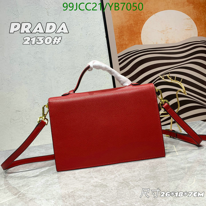 Prada Bag-(4A)-Diagonal-,Code: YB7050,$: 99USD