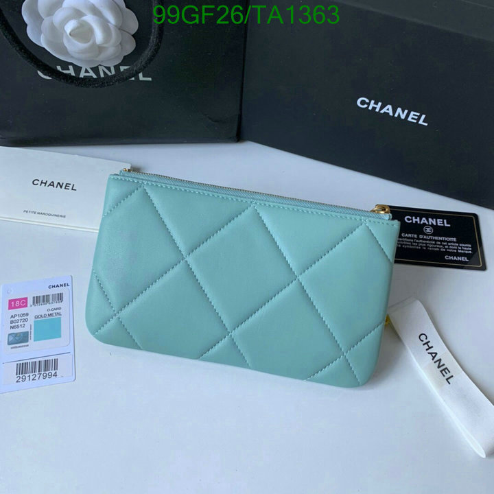 Chanel Bags -(Mirror)-Wallet-,Code: TA1363,$: 99USD