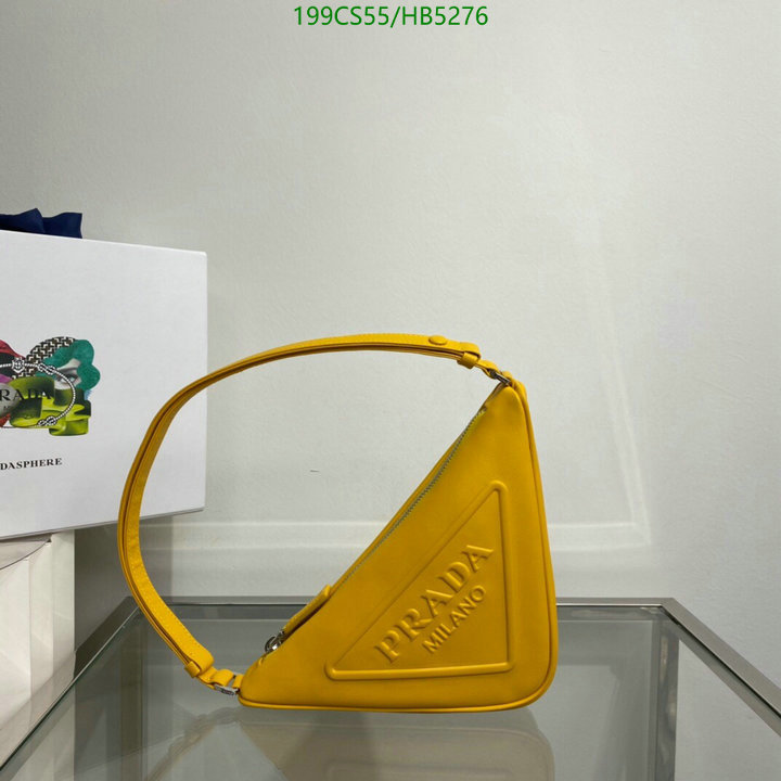 Prada Bag-(Mirror)-Triangle,Code: HB5276,$: 199USD