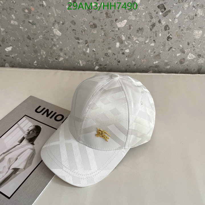 Cap -(Hat)-Burberry, Code: HH7490,$: 29USD