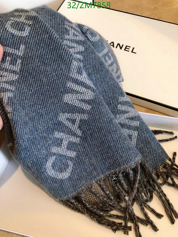 Scarf-Chanel, Code: ZM7858,$: 32USD