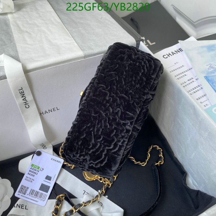 Chanel Bags -(Mirror)-Diagonal-,Code: YB2820,$: 225USD