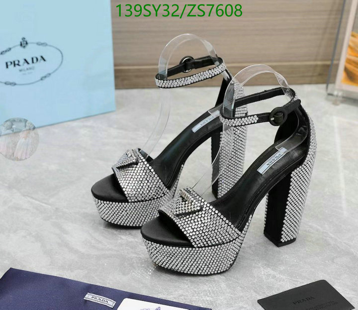 Women Shoes-Prada, Code: ZS7608,$: 139USD