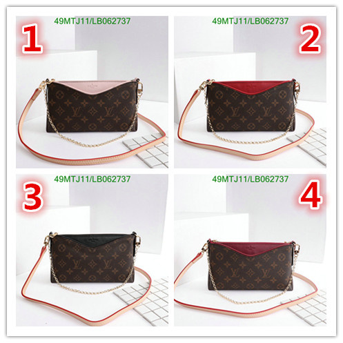 LV Bags-(4A)-Pochette MTis Bag-Twist-,Code: LB062737,$: 49USD