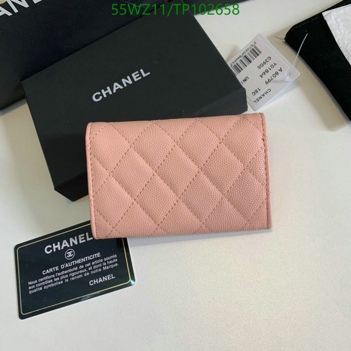 Chanel Bags ( 4A )-Wallet-,Code: TP102658,$: 55USD