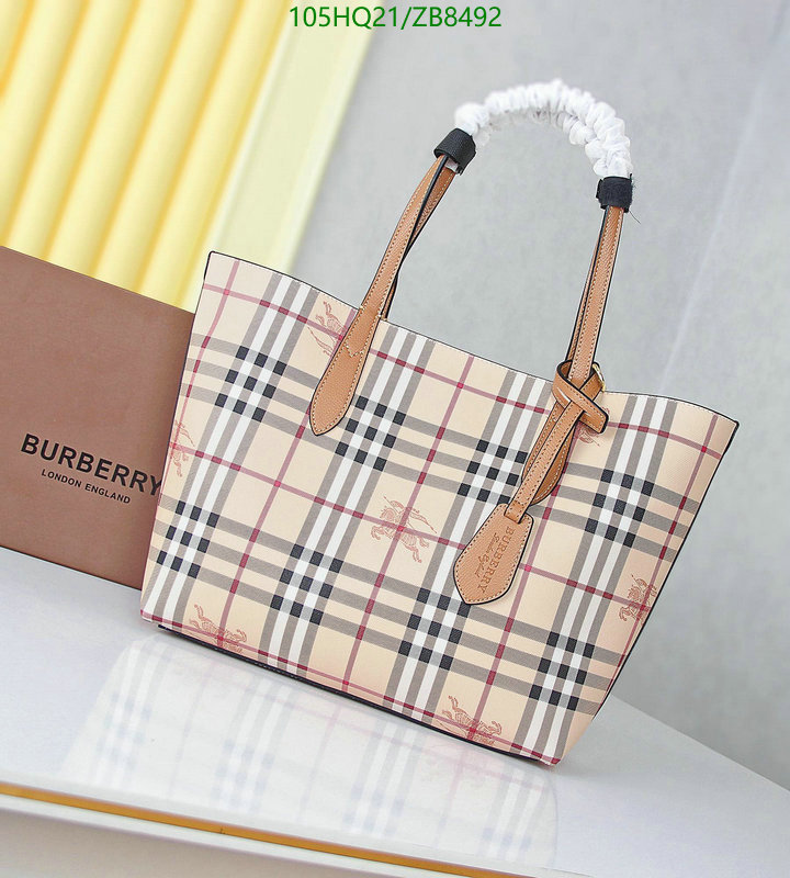 Burberry Bag-(4A)-Handbag-,Code: ZB8492,$: 105USD