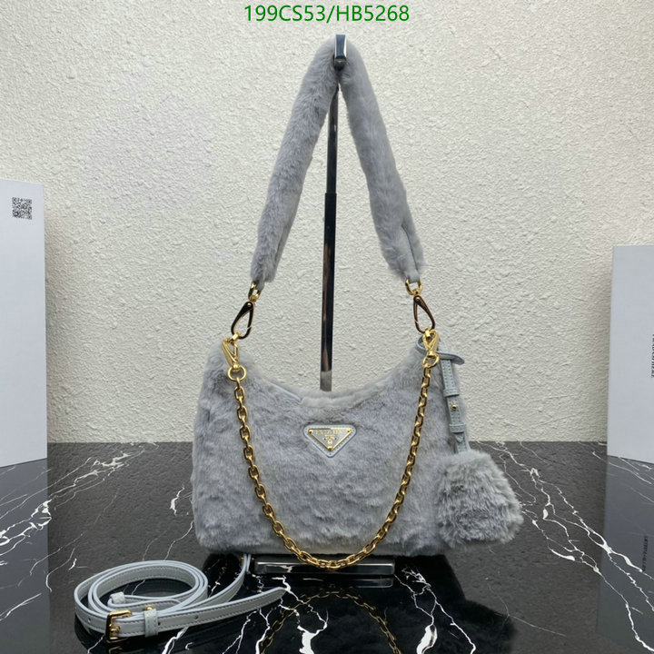 Prada Bag-(Mirror)-Re-Edition 2005,Code: HB5268,$: 199USD