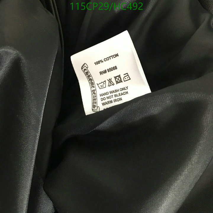 Clothing-Chrome Hearts, Code: HC492,$: 115USD