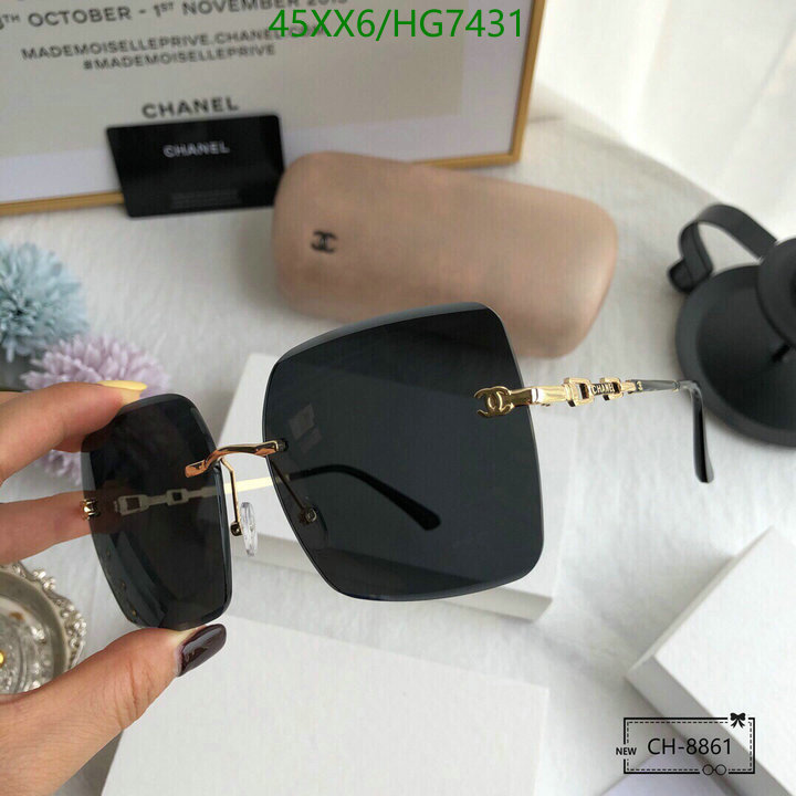 Glasses-Chanel,Code: HG7431,$: 45USD