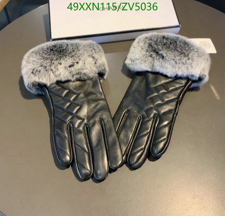 Gloves-Chanel, Code: ZV5036,$: 49USD