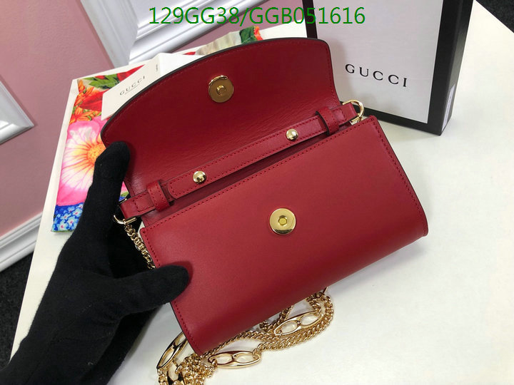 Gucci Bag-(Mirror)-Diagonal-,Code: GGB051616,$:129USD