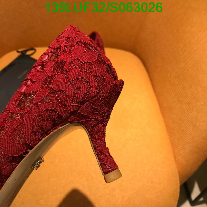 Women Shoes-D&G, Code: S063026,$: 139USD