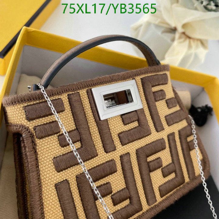 Fendi Bag-(4A)-Diagonal-,Code: YB3565,$: 75USD