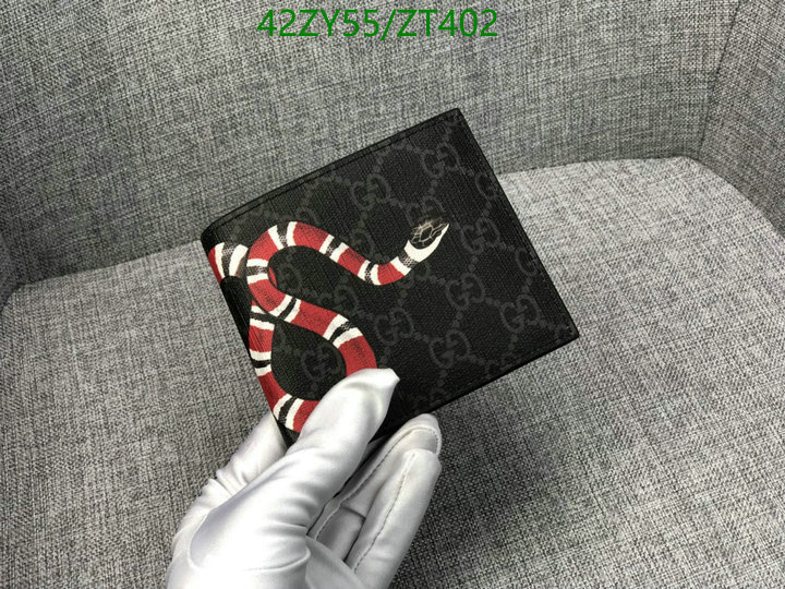 Gucci Bag-(4A)-Wallet-,Code: ZT402,$: 42USD